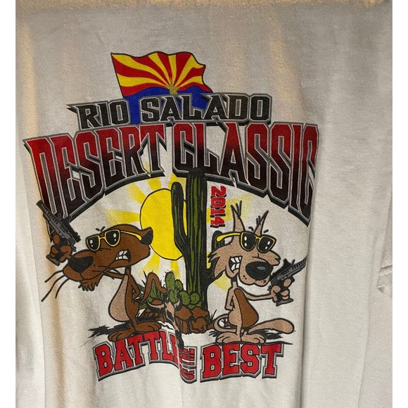 Caspian Arms LTD Rio Salado Desert Classics Battle of The Best Tee Mens XL - Picture 5 of 8